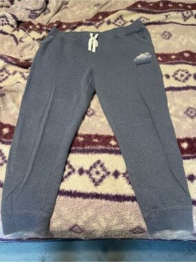 Roots Blue/Grey Sweat Jogger Pants